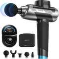 RENPHO Ascend Professional Massage Gun Adjustable 6-12mm Amplitude for Customized Intensity Deep Tissue Percussion Massager with 5 Speeds 5 Attachments Travel Case FSA Eligible HSA