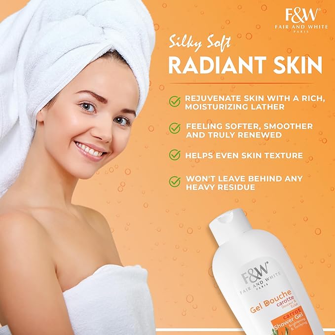 FAIR &amp WHITE Original Carrot Tonifying Body Wash 1000ml / 33.8fl.oz. (33.8)