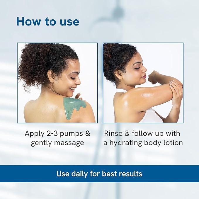 Be-Bodyvise Salicylic Acid Body Wash 250ml Pack of 2 Paraben and SLS Free