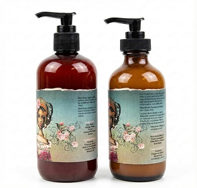 Barefoot Venus Creamy Cleansing Wash and Body Cream Bundle (Vanilla Effect)
