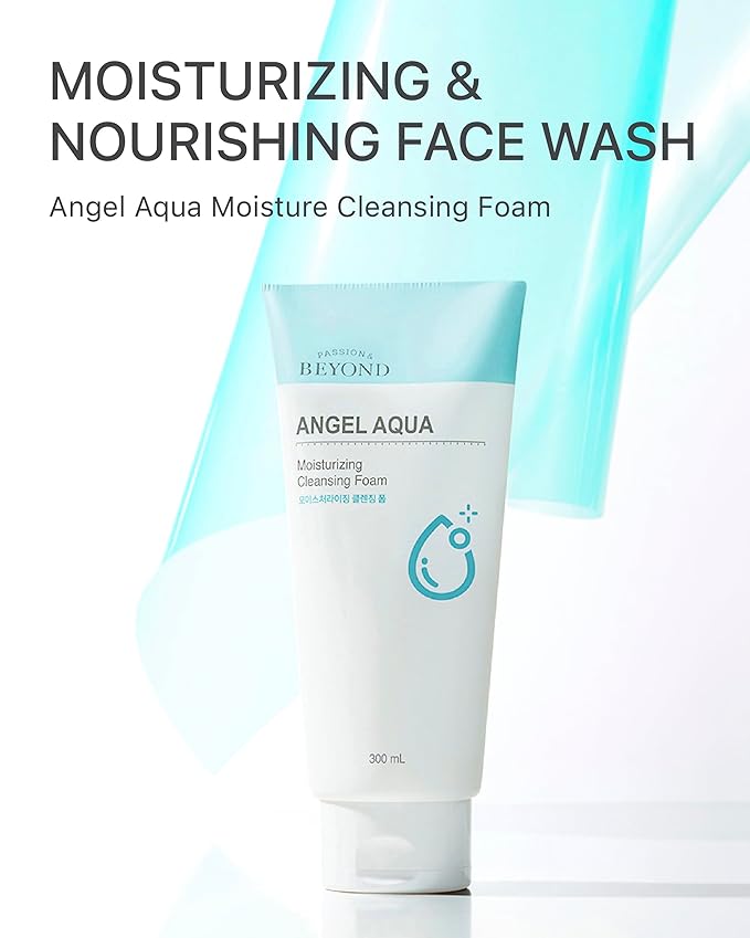 BEYOND Lacvert Body Scrub Peeling Gel (Original 10.1fl oz) - Body Wash &amp Shower Gel for Gentle Exfoliation &amp Angel Aqua (Cleansing Foam 10.1fl oz) - Vegan Formula Korean Skin Care. Gentle Hy