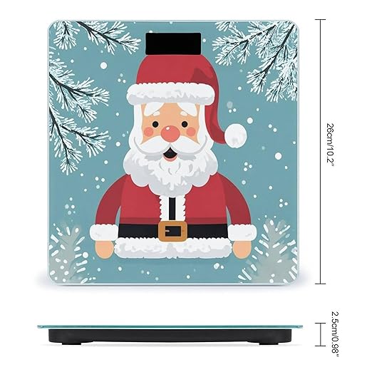Cartoon Pattern Smart Scale for Body Weight Accurate Bathroom Scale with LED Display Digital Weight Scales Weighing Machine High Precision Scales for Bath Home