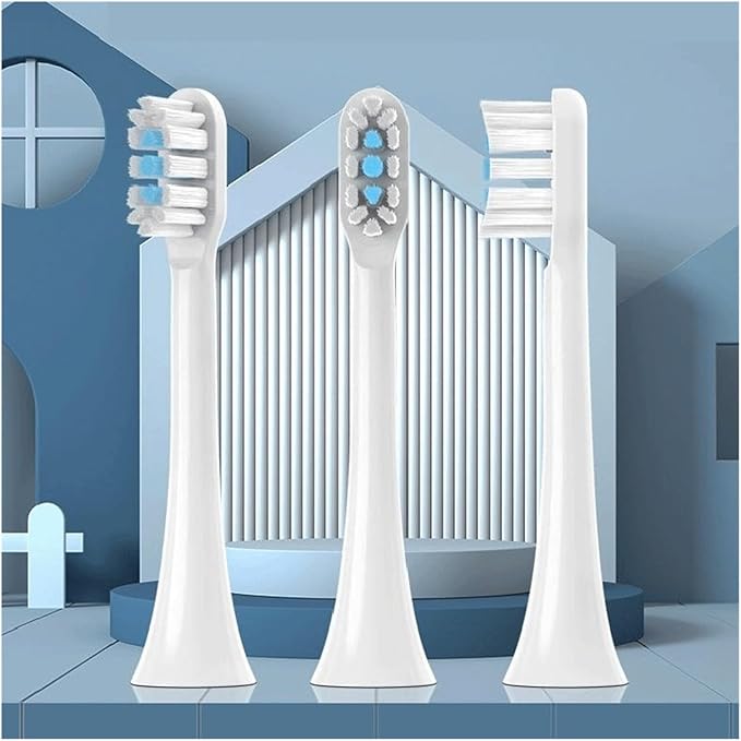 10pcsCompatible for Xiaomi Mijia T302/T501 Replacement Brush Heads Sonic Electric Toothbrush Protect Soft Bristle
