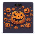 Halloween Pumpkin Scale for Body Weight High Precision Digital Weight Scales with LCD Display Anti-Slip Sturdy Slim Tempered Glass Bathroom Scale for Home Use