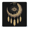Women's Fashion Automatic Switch Digital Bathroom Weighing Scale Smart Scale Mandala Boho Crescent Moon Sun Dreamcatcher