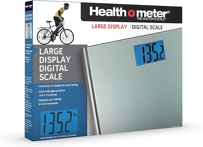 Health o meter Large Face Digital Scale