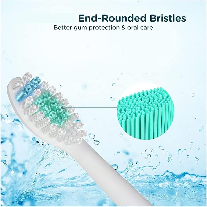 Replacement Electric Toothbrush Heads Compatible For Philips Sonicare E-Series HX7001 HX7022 HX-7002 HX7002 HX9500 HX9552 HX9553 HX9562(1pcs)