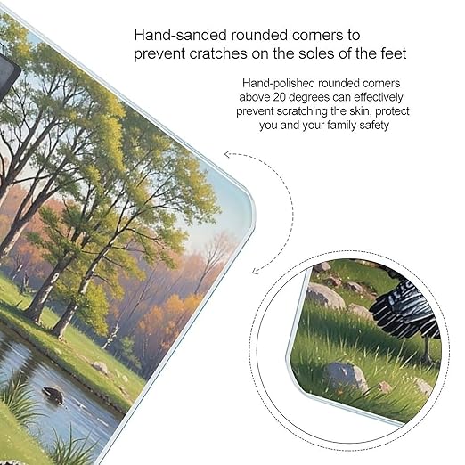 Spring Walk Scale for Body Weight Smart Scales Digital Bathroom Scale High Precision Weighing Scales with Large Display Weighing Machine for People