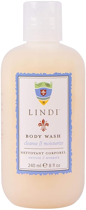 Lindi Skin Body Wash for Dry Itchy &amp Sensitive Skin - Gentle Non-Foaming Formula That Hydrates and Refreshes Your Body and Scalp - Relieves Painful Effects of Radiation Burn &amp Chemo Rash (8