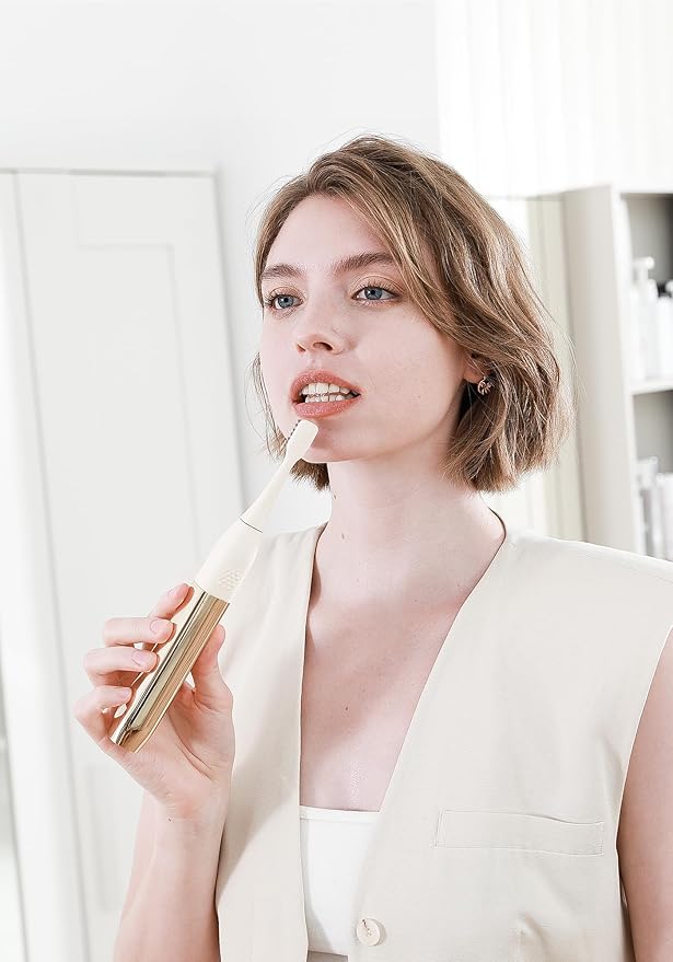 Allegro Luxury Premium Polished Metal Sonic Toothbrush M1Ivory Gold