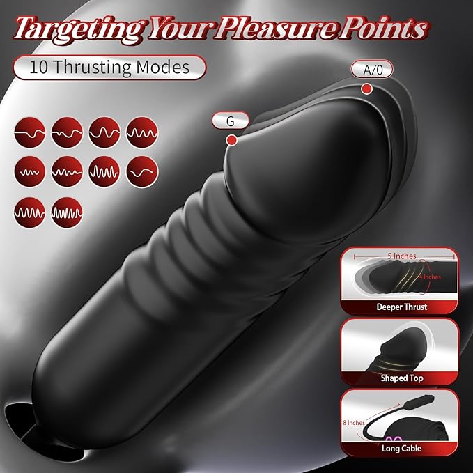 Portable Vibrating Massager -Clitioral Sucker Relaxes Muscles Viboators Toy 10 Modes Couples - for Body and Back Foot Silent Personal for Sports Massage Adult Tools Relaxation (Black)