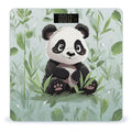 Panda BambooScale for Body Weight with LCD High Precision Weighing Scales Fashion Sturdy Tempered Glass Weight Scales Easy-to-Read Digital Bathroom Scale for Daily 400lb