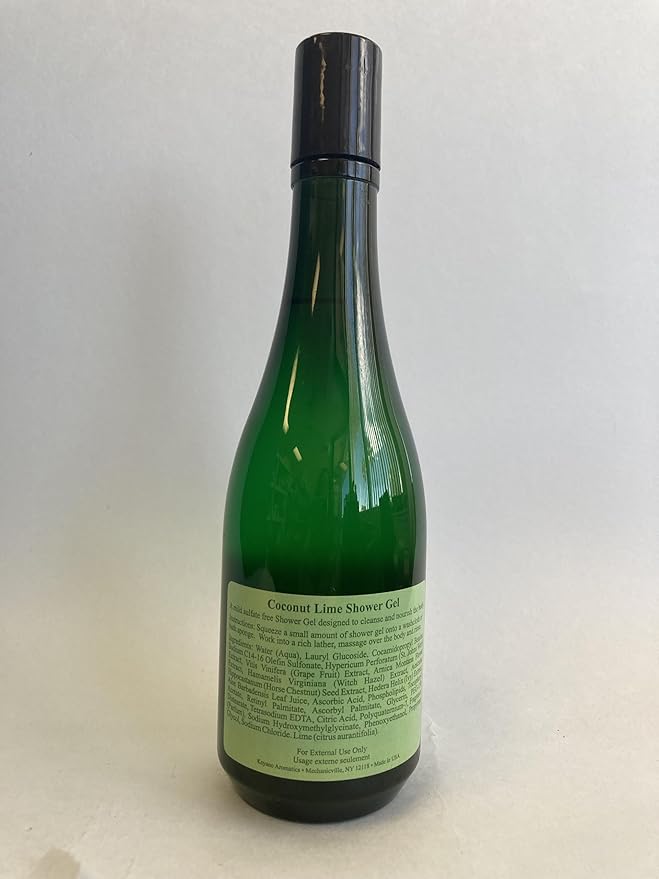 Keyano Aromatics Coconut lime shower gel 12 Oz.
