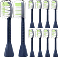 10Pack Toothbrush Replacement Heads Compatible for Philips One Series Sonicare(Blue)