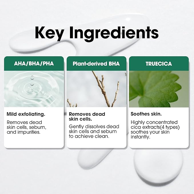 SOME BY MI AHA BHA PHA 30 Days Miracle Acne Clear Body Cleanser &amp AHA BHA PHA 30 Days Miracle Truecica Clear Pad