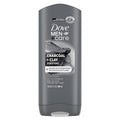 Dove Purifying Charcoal + Clay Body and Face Wash with 24-Hour Nourishing Micromoisture Technology Body Wash for Men 13.5 oz