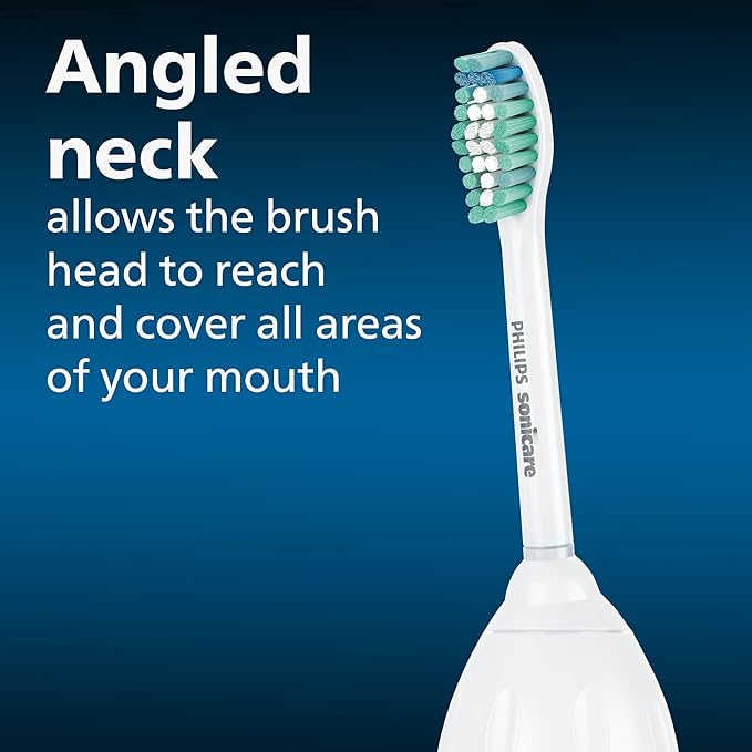 Philips Sonicare Genuine E-Series Replacement Toothbrush Heads 3 Brush Heads White HX7023/64