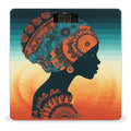 Woman Wearing Headscarf Bathroom Scale for Body Weight with High Precision Large LCD Backlight Display Digital Weighing Scale with BMI Capacity Up to 180kg