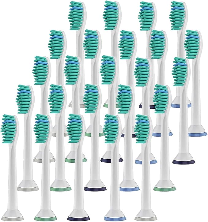 16-32pcs Replacement Toothbrush Heads Compatible for with Brush Head 1100 2100 4100 4300 5100 5300 6100(24pcs)