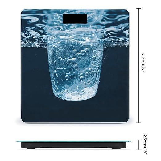 Water Scale for Body Weight Digital Bathroom Scale Accurate Smart Weight Scales with Large Display Weighing Machine High Precision Scales
