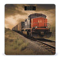 Freight Train Bathroom Scale Ultra-Bright Liquid Crystal Screen Weight Scale Accurate Bathroom Body Scales for Body Weight Bathroom Pet Home Bedroom Gift-Giving