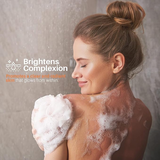 Exfoliating Body Wash With Salicylic Acid - Gentle Exfoliates Rough and Bumpy Skin KP and Acne with BHA &amp AHA - Unscented Body Wash Made in USA - (16 fl oz)