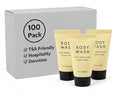 Trail maker 100 Pack 1 Oz. Body Wash - Hospitality Hotel Travel Homeless Shelter Donation Charity Drive Disaster Relief Supplies - 100 Bottles