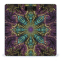 Fractal Art Bathroom ScaleHighly Accurate Digital Weighing Machine for People Bright LED Display Weight Scale for The Aldult Home Use