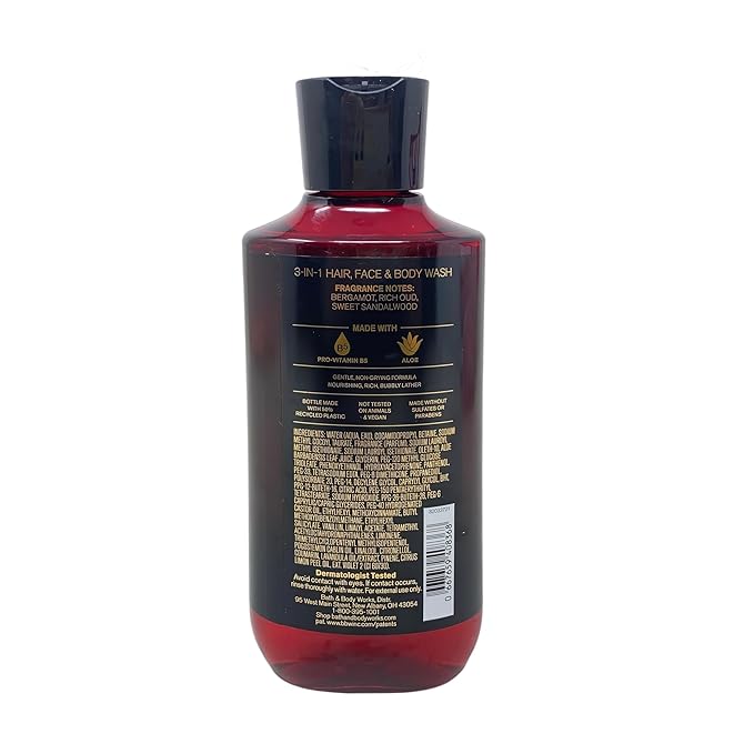 Bath &amp Body Works Adrenaline - 3 Body Washes with a Cabin Spice Soap