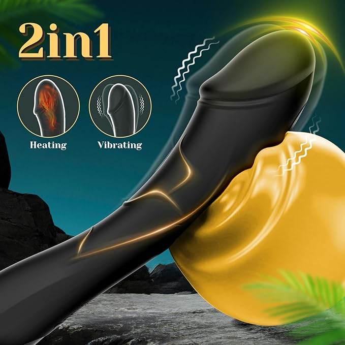Portable Vibrating Massager -Clitioral Sucker Relaxes Muscles Heating Modes Viboators Toy Couples- for Body and Back Foot Silent Personal for Sports Massage Adult Tools Relaxation PWn4 (Black)