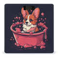 Corgi in Bathtub Scale for Body Weight Smart Scales Digital Bathroom Scale High Precision Weighing Scales with Large Display Weighing Machine for People