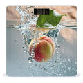 Peach Falling Into Water Scale for Body Weight Digital Bathroom Scale Accurate Smart Weight Scales with Large Display Weighing Machine High Precision Scales