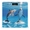 Two Dolphins Scale for Body Weight Highly Accurate Digital Bathroom Body Scale Digital Bathroom Scales for People Anti-Slip Large LCD Display Smart Scales
