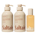Saltair Body Oil and 2-Pack Body Wash Set – Moisturizing Cleanser and After-Shower Skincare Duo – Salt Water Vanilla Scent