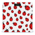 Digital Bathroom Weighing Scale Energy Saving Scale Smart Scale for Body Weight Ladybug Red Black Dots White