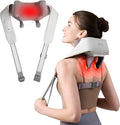 SKG H5mini Neck and Traps Massager with Heat for Deep Tissue Pain Relief 6D Hand Kneading Cordless Neck and Shoulder Massager Hands Free&ampWireless Valentine Pick for Him and her Man and Women