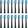 Replacement Toothbrush Heads Compatible for SOUNESS SN903/SN901/SN801 Electric Nozzle8-16(16BLACK Cleaning)