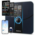 RENPHO Smart Scale for Body Weight Body Fat Scale for BMI Body Fat Muscle Mass High Accurate Bathroom Scale with Large VA Dispaly 18 Body Composition 400lb ELIS 3X