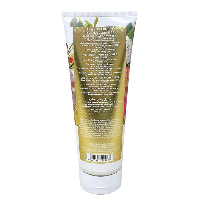Bath &amp Body Works Brightest Bloom Moisturizing Body Wash Body Wash Diamond Shimmer Mist and Whipped Body Butter with a Creamy Rose Bar Soap