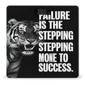 Wildlife Tiger Motivational Quotes Weight Scale Large Digital Bathroom Scales with Bright LED Display Non Slip Digital Scale and Step On Fashion Weighing Machine for Body