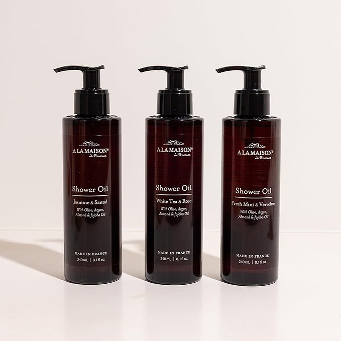 A LA MAISON Cleansing Shower Oil – Jasmine &amp Santal