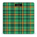 Women's Digital Bathroom Weighing Scale Automatic Switch Energy Saving Scale Smart Scale for Body Weight Green Scottish Tartan Plaid