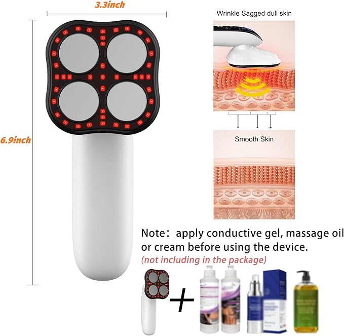 Body Sculpting Machine-Professional Cellulite Remover for Legs Belly Hip ArmPortable Massage Tool for Women