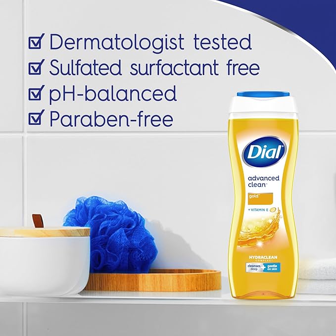 Dial Body WashAdvanced Clean Gold16 fl oz(Pack of 12)