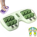 Foot Massager Roller for Plantar Fasciitis Relief Dual Foot Massage Roller for Plantar Fasciitis Relief Feet Massager Portable Reflexology Massager for Stress Relief &amp Improved Circulation (Gree