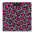 Smart Scale for Body Weight Automatic Switch Digital Bathroom Weighing Scale Luxury Pink Dark Gray Leopard Cheetah Print