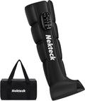 Nekteck Cordless Leg Compression Massager Rechargeable Massage Tools for Circulation and Pain Relief Portable Full Leg Boots Gifts for Mom Dad Men Women Single Unit