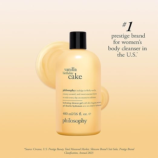 philosophy scent-sational hydrating bath &amp shower gels - efficiently cleanses soothes &amp comforts dry skin - vegan &amp cruelty free formula