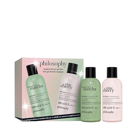 philosophy scent-sational hydrating bath &amp shower gels - efficiently cleanses soothes &amp comforts dry skin - vegan &amp cruelty free formula