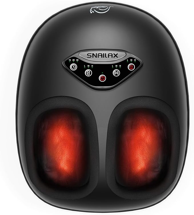 Snailax Shiatsu Back Massage and Shiatsu Foot Massager
